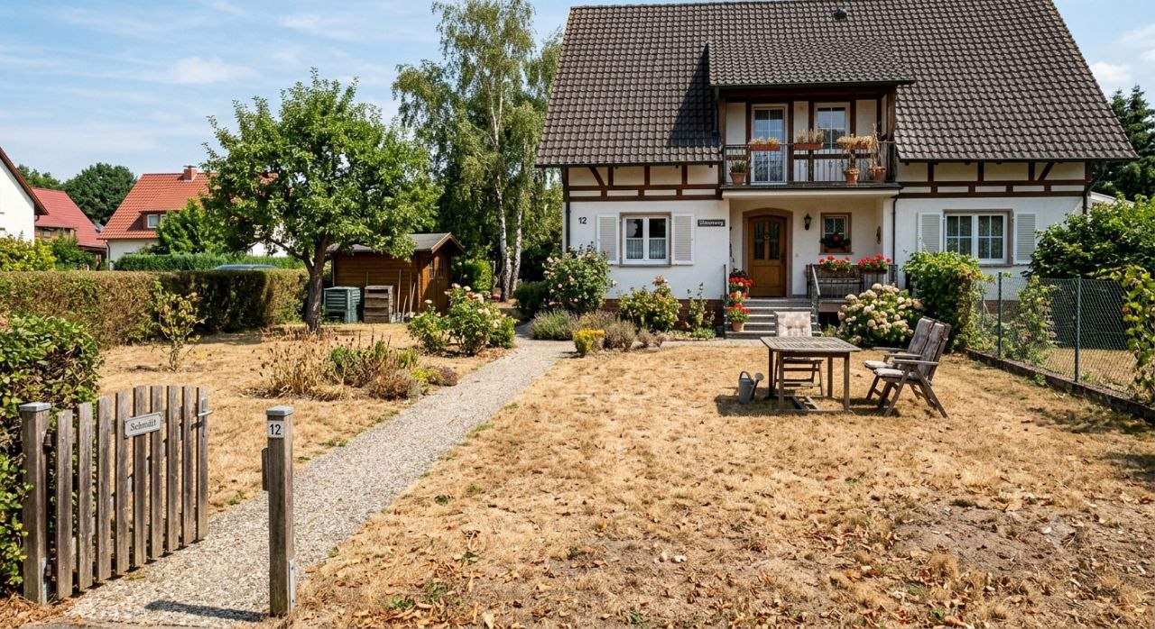 Rasenneuanlage in Peine vorher