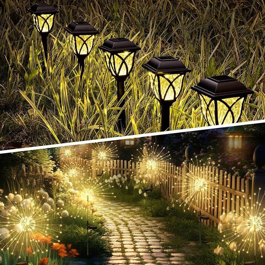 Solar-Gartenleuchte